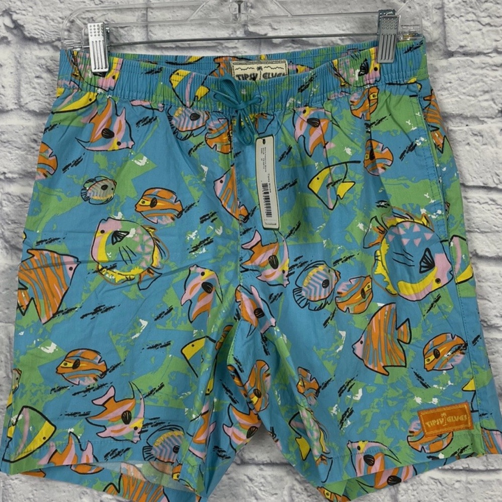 Tipsy Elves Swim Trunks/ Shorts • Men’s Large New With Tags